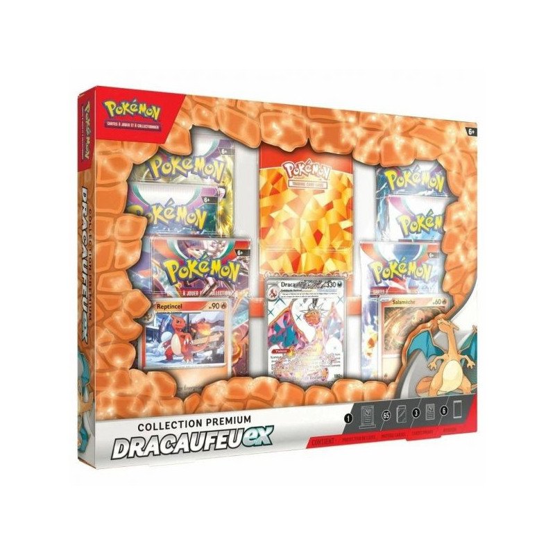 POKEMON - COFFRET COLLECTION PREMIUM - DRACAUFEU EX