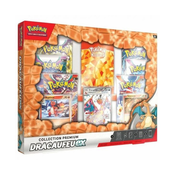 POKEMON - COFFRET COLLECTION PREMIUM - DRACAUFEU EX