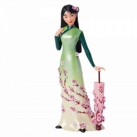 DISNEY - MULAN - FIGURINE 20 CM - SHOWCASE COLLECTION - TRADITIONS - BOTANICAL MULAN