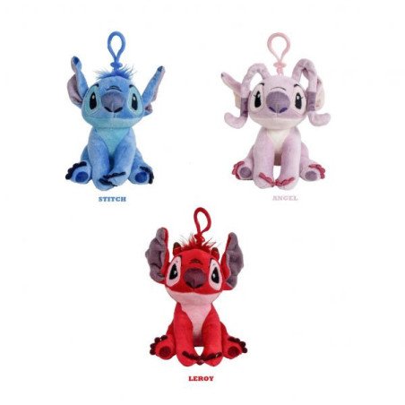 Disney - Lilo & Stitch - Porte-clés peluche - Assortiment