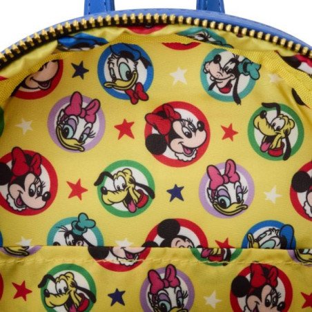 DISNEY - MICKEY AND FRIENDS - SAC A DOS - LOUNGEFLY - CLASSIC