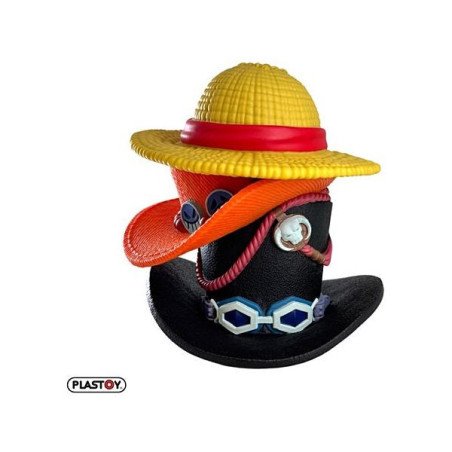 ONE PIECE - TIRELIRE 16 CM - PILE DE CHAPEAUX