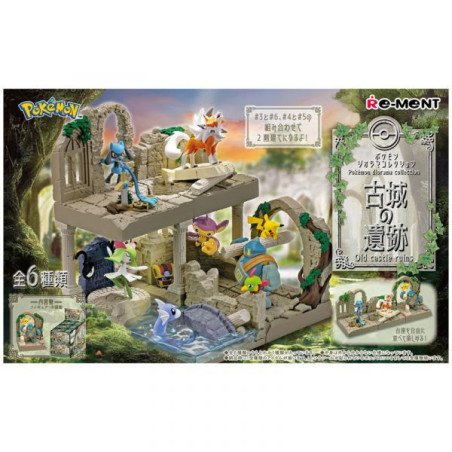 POKEMON - RE-MENT - OLD CASTLE RUINS COLLECTION