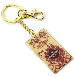 HARRY POTTER - PORTE CLES - CARTE DU MARAUDEUR