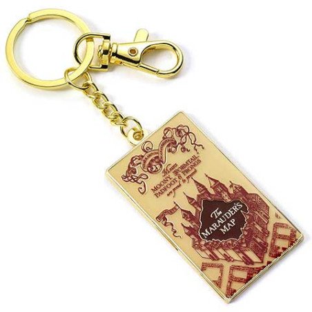 HARRY POTTER - PORTE CLES - CARTE DU MARAUDEUR