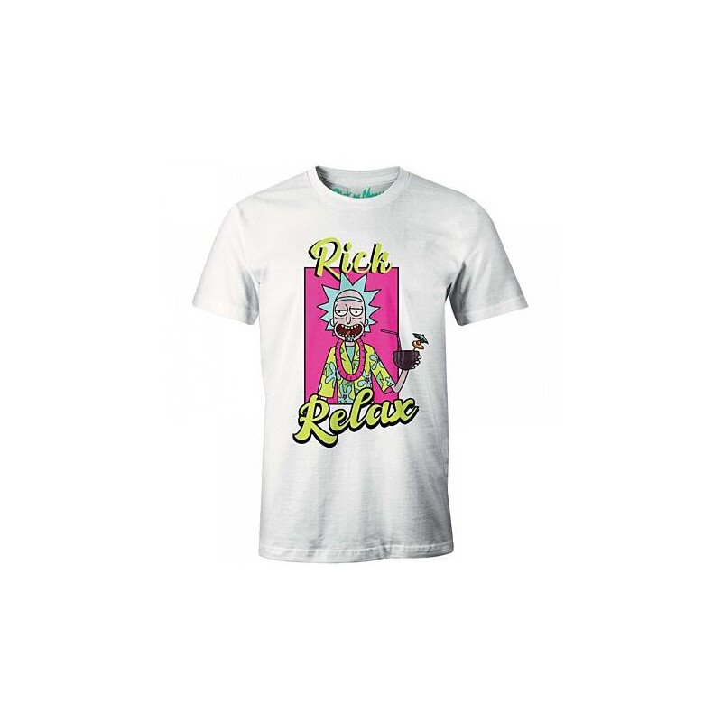 RICK AND MORTY - T-SHIRT - RICK RELAX (XXL)