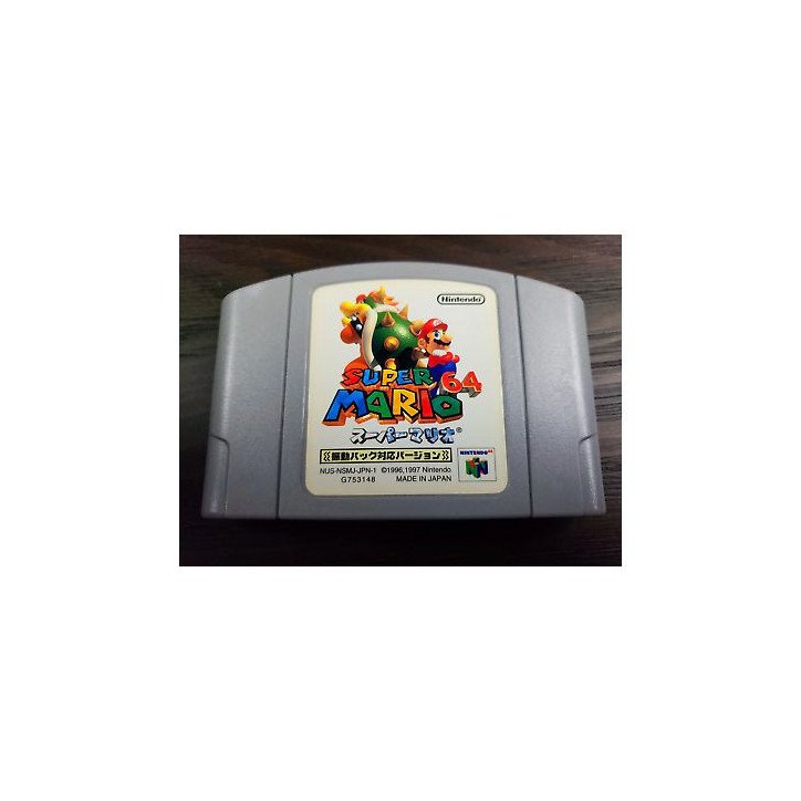 SUPER MARIO 64 - N64 LOOSE JAP OCC
