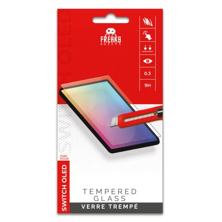 FREAKS AND GEEKS - VERRE TREMPE POUR SWITCH OLED