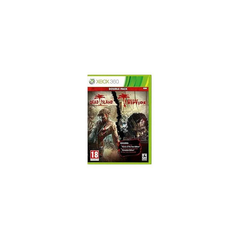 DEAD ISLAND + DEAD ISLAND RIPTIDE - DOUBLE PACK - XBOX 360 OCC