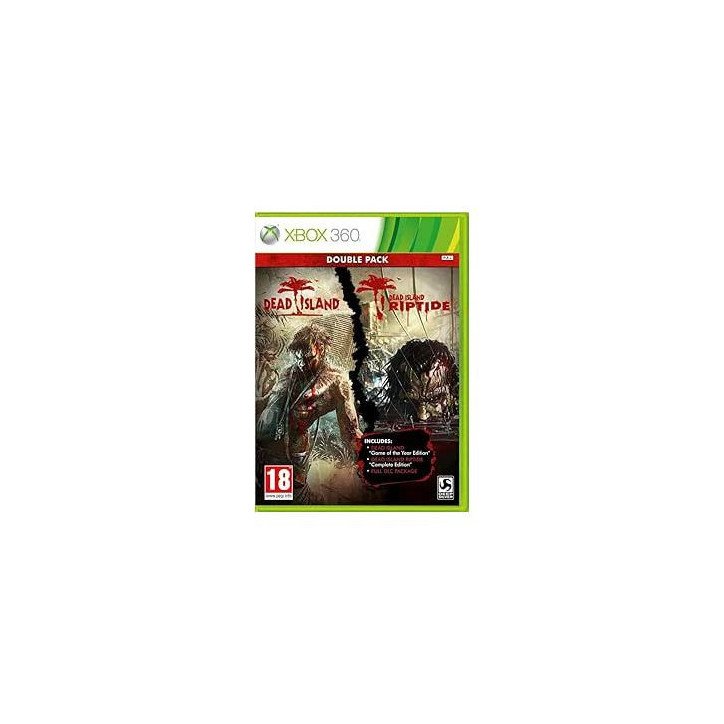 DEAD ISLAND + DEAD ISLAND RIPTIDE - DOUBLE PACK - XBOX 360 OCC