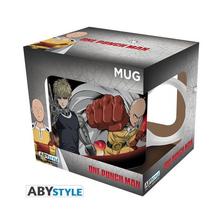 ONE PUNCH MAN - MUG 320 ML - SAITAMA & GENOS