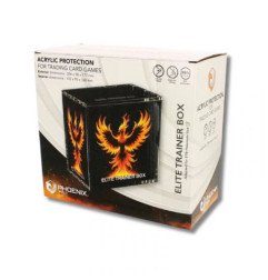 Phoenix Shield – Boîtier Acrylique Magnétique pour ETB Pokémon | Protection Anti-UV Premium