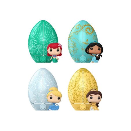 DISNEY - FIGURINE EGG  POCKET POP 4 CM  - PRINCESS