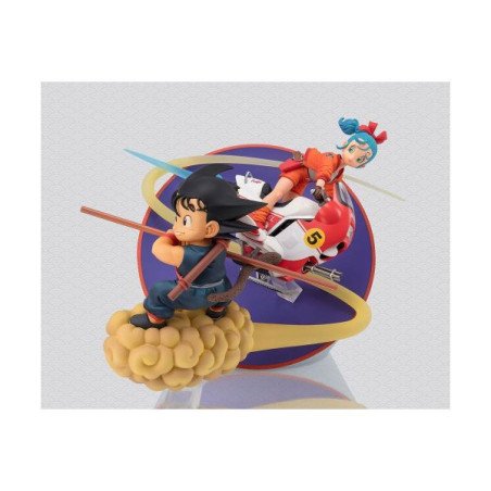 Figurine Figuarts ZERO 18 cm – Son Goku & Bulma | Dragon Ball Collector