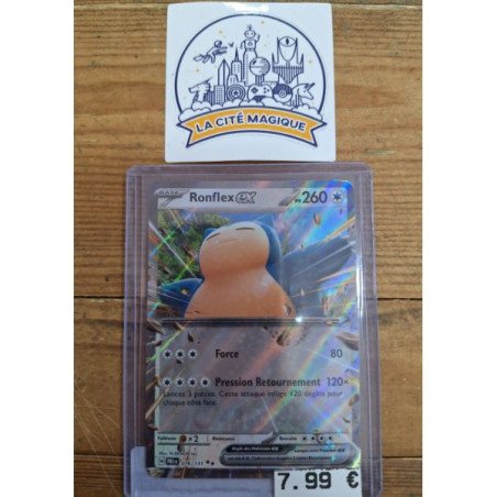 Pokémon - Carte à l'unité - Ronflex ex (076/131) N.M.