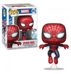 Marvel - Spider-man - Bobble-head POP! n° 593 - Spider-man (spécial éditon - diamond collection)