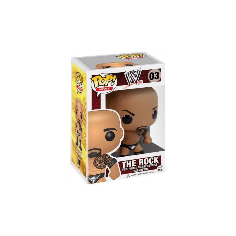 SPORT - WWE - VINYL FIGURE POP N°03 - THE ROCK OCC