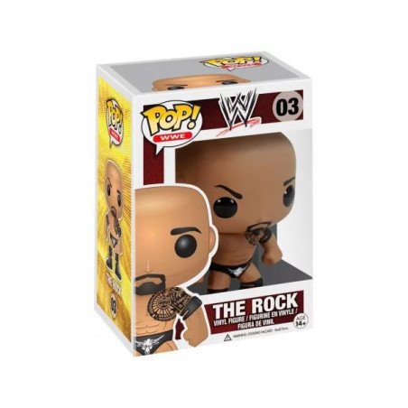 SPORT - WWE - VINYL FIGURE POP N°03 - THE ROCK OCC