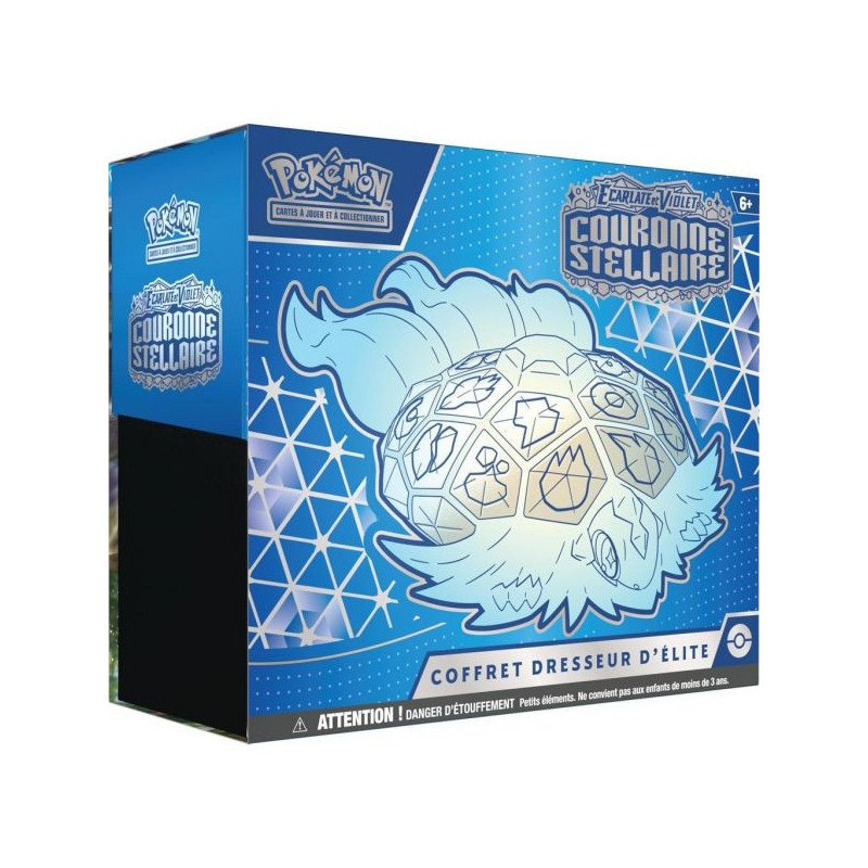 Coffret Dresseur Élite Pokémon Couronne Stellaire – Packs & Accessoires