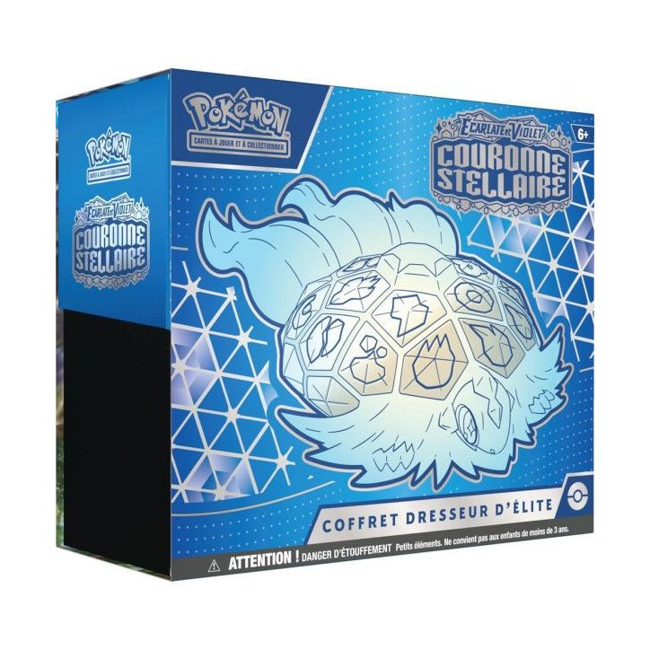 POKEMON - ECARLATE ET VIOLET - COFFRET DRESSEUR D ELITE - COURONNE STELLAIRE