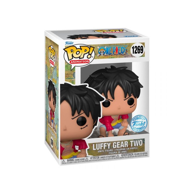 One Piece - Vinyl figure POP! n° 1269 - Luffy Gear two (Special edition)