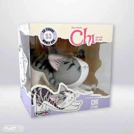 CHI - TIRELIRE 11 CM - PLASTOY - CHI S ETIRE