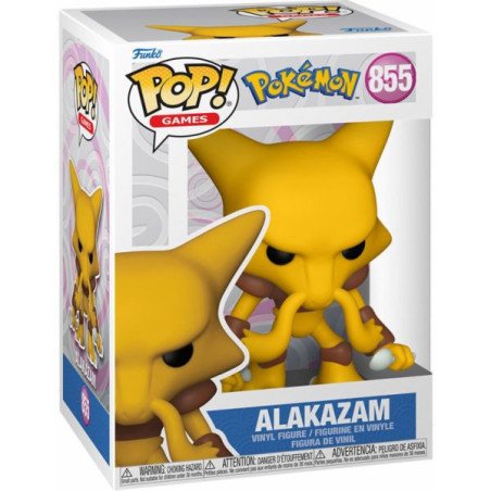 Pokémon - Vinyl figure POP! n° 855 - Alakazam / Simsala