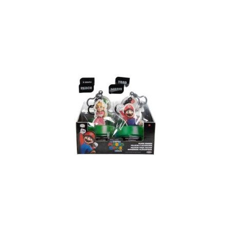 SUPER MARIO MOVIE  - PORTE CLES PELUCHE 8 CM - MARIO