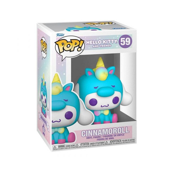 HELLO KITTY AND FRIENDS - VINYL FIGURE POP N° 59 - CINNAMOROLL