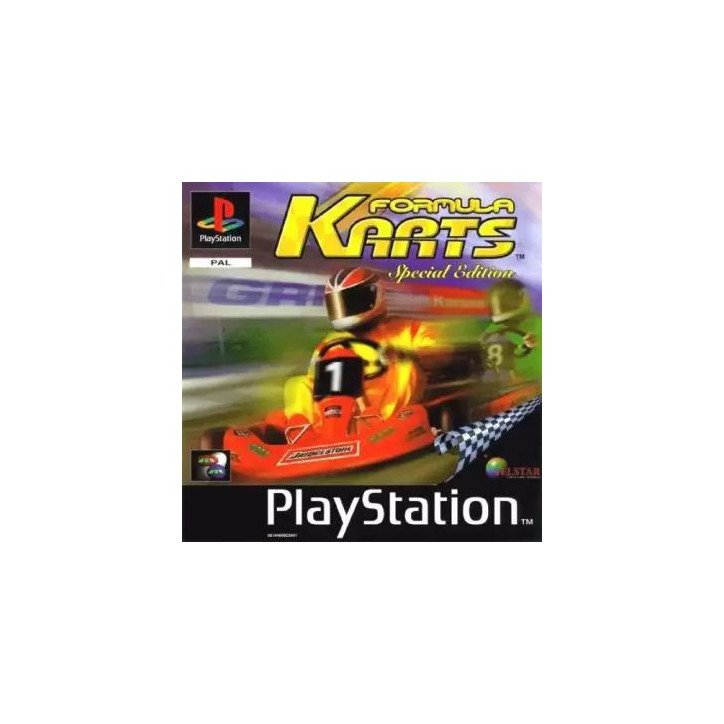 ELF MASTERS PRESENTE - FORMULA KARTS SPECIAL EDITION - PS1 OCC