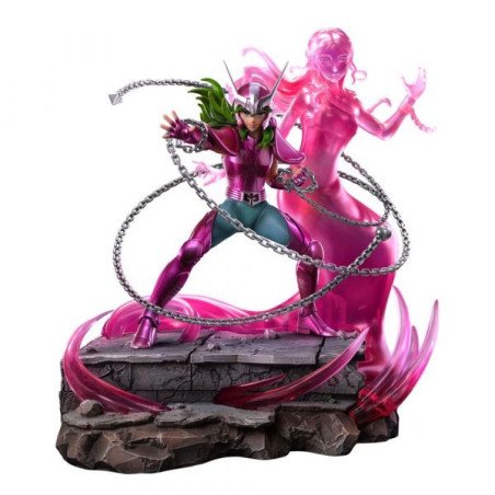 SAINT SEIYA - FIGURINE 23 CM - IRON STUDIOS - 1/10 DELUXE ART SCLE - SHUN ANDROMEDA