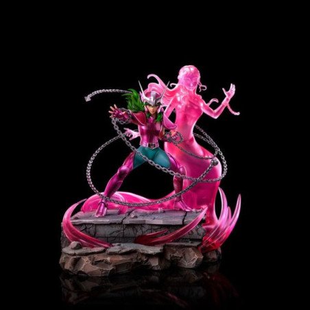 SAINT SEIYA - FIGURINE 23 CM - IRON STUDIOS - 1/10 DELUXE ART SCLE - SHUN ANDROMEDA