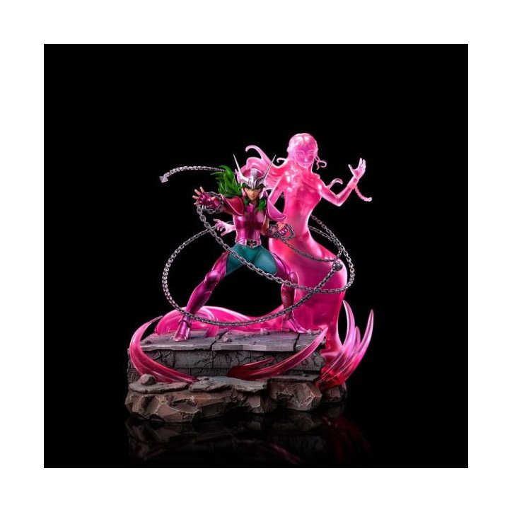 SAINT SEIYA - FIGURINE 23 CM - IRON STUDIOS - 1/10 DELUXE ART SCLE - SHUN ANDROMEDA