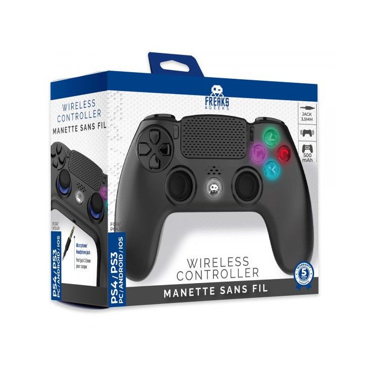 FREAKS AND GEEKS - MANETTE SANS FIL - PS4/PS3/PC/ANDROID/IOS FREAKS AND GEEKS - MANETTE SANS FIL - PS4/PS3/PC/ANDROID/IOS