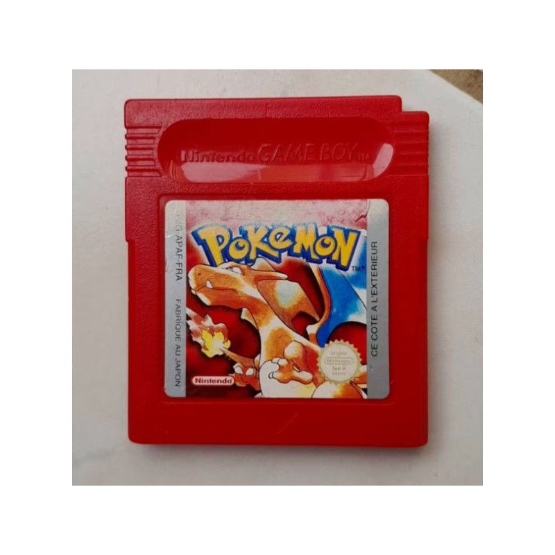 Pokémon Version Rouge – Game Boy – Loose Occasion