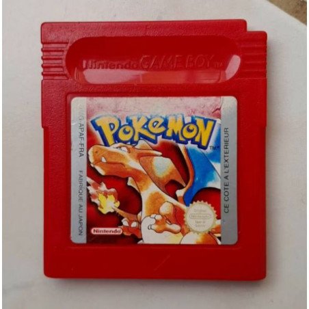 Pokémon Version Rouge – Game Boy – Loose Occasion