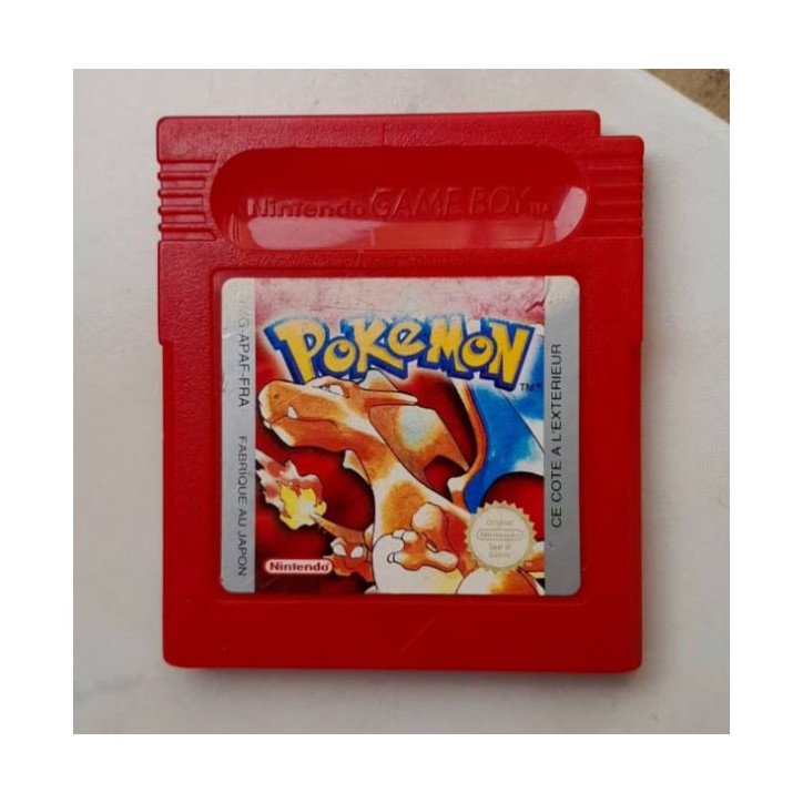POKEMON - VERSION ROUGE - GAME BOY LOOSE OCC POKEMON - VERSION ROUGE - GAME BOY LOOSE OCC