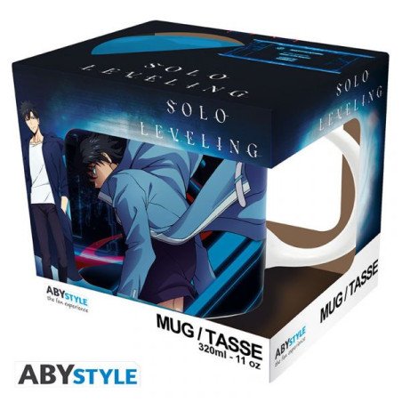 Solo Leveling – Mug 320 ml – Leveled Up ! | La Cité Magique Verdun