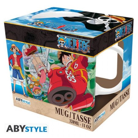ONE PIECE - MUG 320 ML - LUFFY & VEGAPUNK