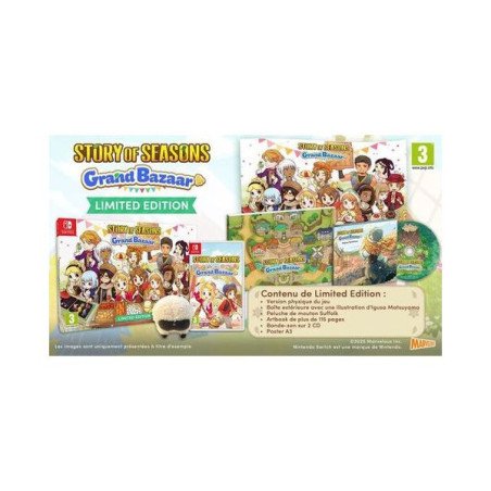 Story of Seasons Grand Bazaar Edition – Switch Limited Edition