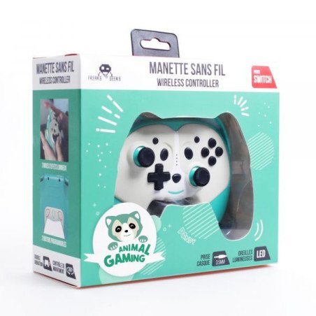 Freaks and Geeks - Manette Animal Sans Fil Pandy taille enfant - Verte