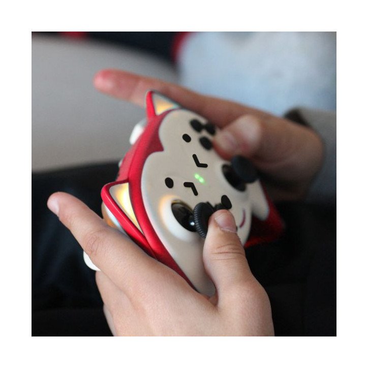 Freaks and Geeks - Manette Animal Sans Fil Pandy taille enfant - Rouge