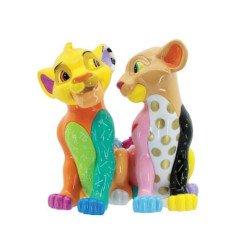 Disney - The lion king - Figurine 15 cm - Showcase Collection - Britto - Simba and Nala