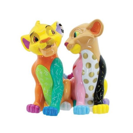 Disney - The lion king - Figurine 15 cm - Showcase Collection - Britto - Simba and Nala