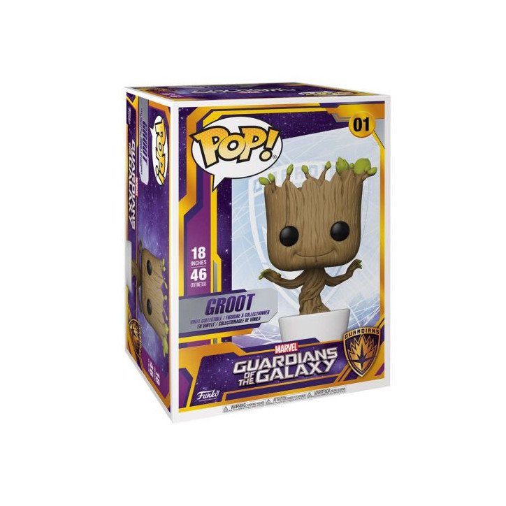 Marvel - Guardians of the galaxy - Vinyl figure POP! n° 1 - Groot
