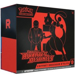 Pokémon – ETB Rivalités Destinées (FR) + Boîtier acrylique