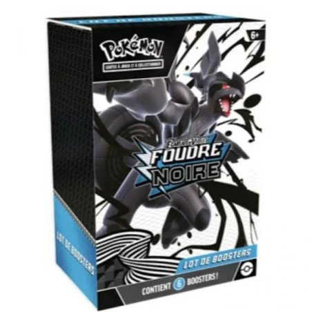 Pokémon - Écarlate & Violet - Bundle de 6 boosters - Foudre Noire (FR)