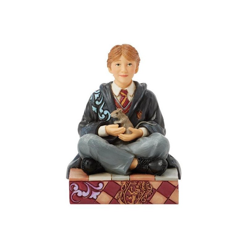 Harry Potter - Figurine 10.5 - Jim Shore - Ron with Scabbers