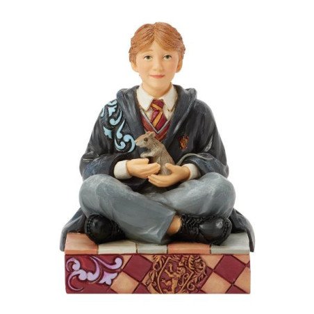 Harry Potter - Figurine 10.5 - Jim Shore - Ron with Scabbers