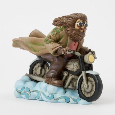 Harry Potter - Figurine en Résine 17 cm - Jim Shore - Hagrid on Bike
